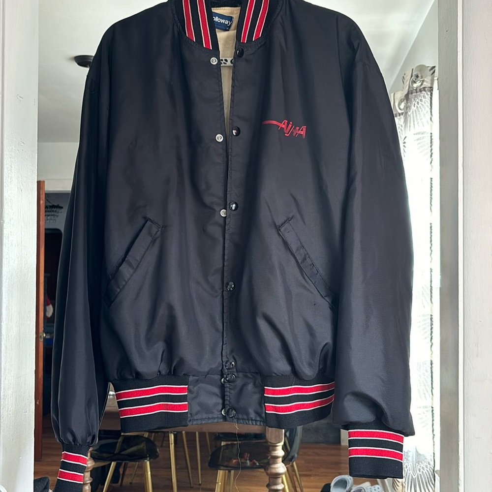 Black Bomber Jacket